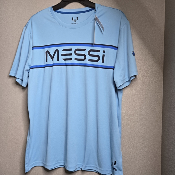 MESSI Other - Light Blue Men's Short Sleeve Tee